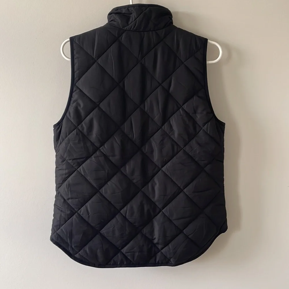 Jcrew black excursion vest S